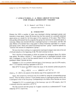 A Free Group Functor for Stable Homotopy Theory