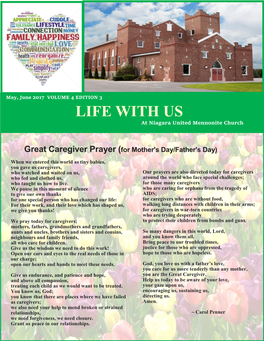 LIFE with US at Niagara United Mennonite Church