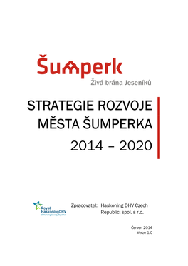 Strategie Rozvoje Města Šumperka 2014 – 2020