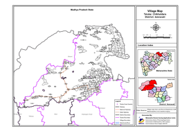 Village Map Taluka: Chikhaldara District: Amravati
