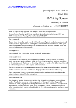 10 Trinity Square