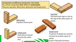 Introduction to Different Wood Joints- Fact Sheet You Will Be Using These Four Different Wood Joints