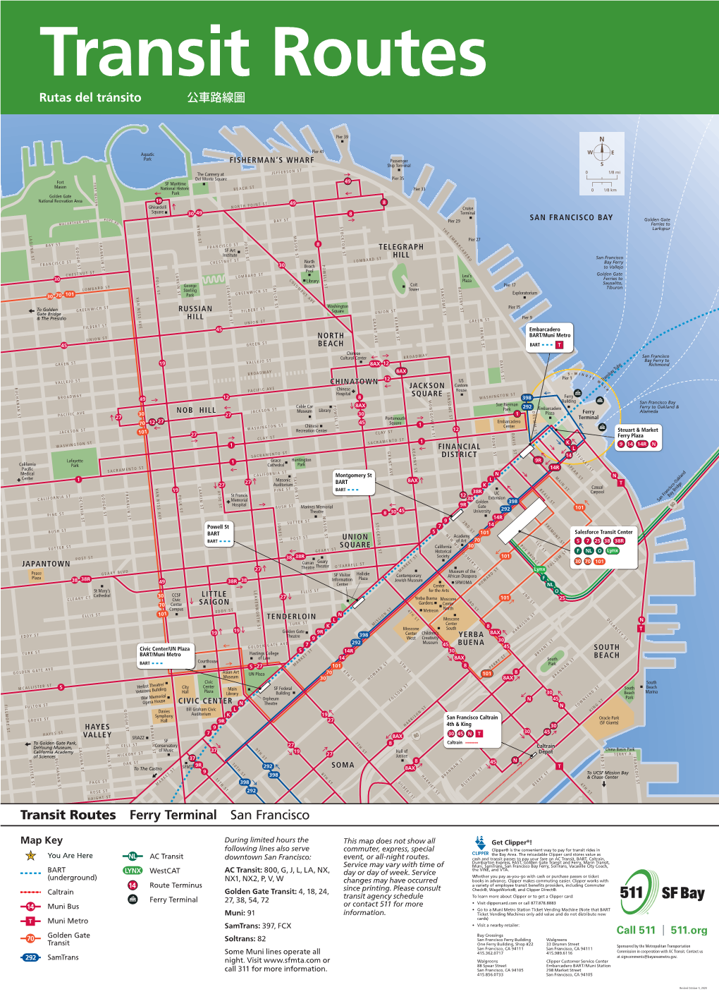 San Francisco @ 4Th & King San Francisco @ 4Th & King Transit Routes Ferry Terminal San Francisco