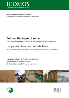 Cultural Heritages of Water the Cultural Heritages of Water in the Middle East and Maghreb ______