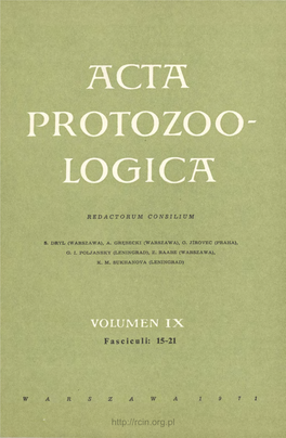 Acta Protozoo- Logica