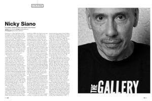 Nicky Siano the Gallery