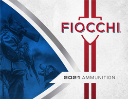 Catalog Having the Following Descriptions: Shooting Dynamics, Extrema, Exacta, Golden Pheasant, Fiocchi, Interceptor and Rapax Are Registered to Giulio Fiocchi S.P.A