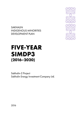 Five-Year Simdp3 (2016–2020)