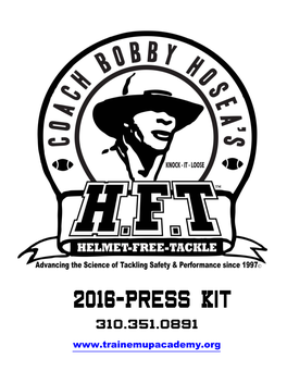 2016 Press Kit Cover