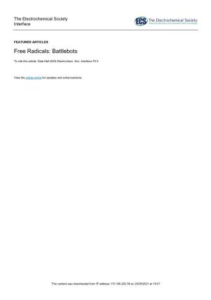 Free Radicals: Battlebots