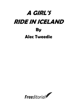 A GIRL's RIDE in ICELAND by Alec Tweedie