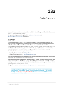 Code Contracts