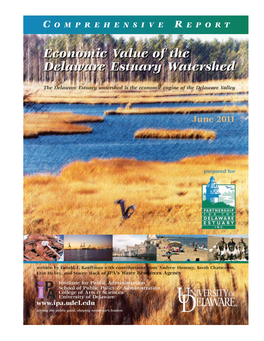 Economic Value of the Delaware Estuary Watershed COMPREHENSIVE REPORT