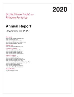 Scotia Private Pools and Pinnacle Portfolios