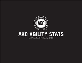 Akc Agility Stats