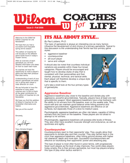 94260 DPG Wilson Newsletter 22208 6/13/08 10:13 AM Page 1