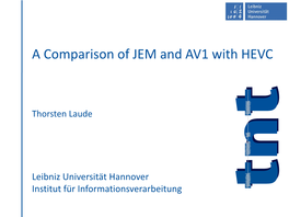 A Comparison of JEM and AV1 with HEVC
