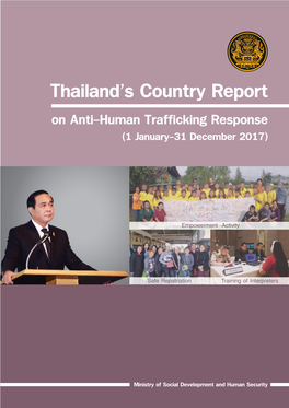 Thailand's Country Report