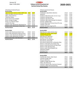 Ltd Burford School Bus Routes