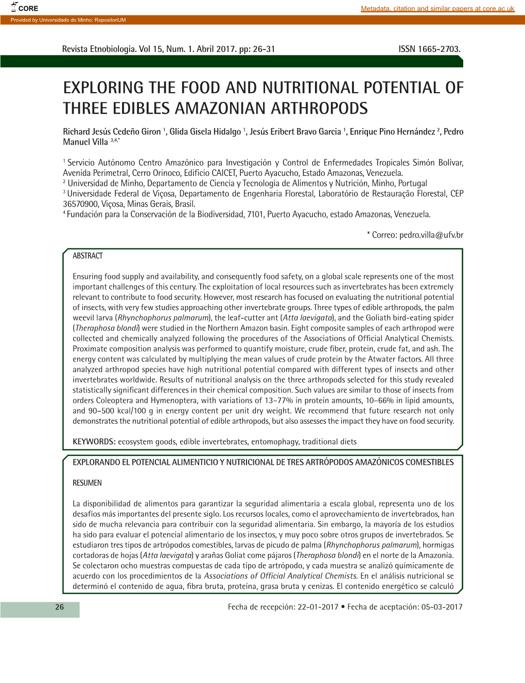 Exploring the Food and Nutritional Potential of Three Edibles