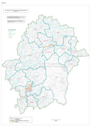 Map Referred to in the West Devon (Electoral Changes) Order 2015 Sheet 1 of 1