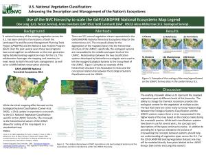 U.S. National Vegetation Classification: Advancing The