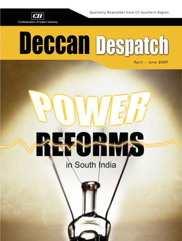 April - June 2009 | Deccan Despatch | 1