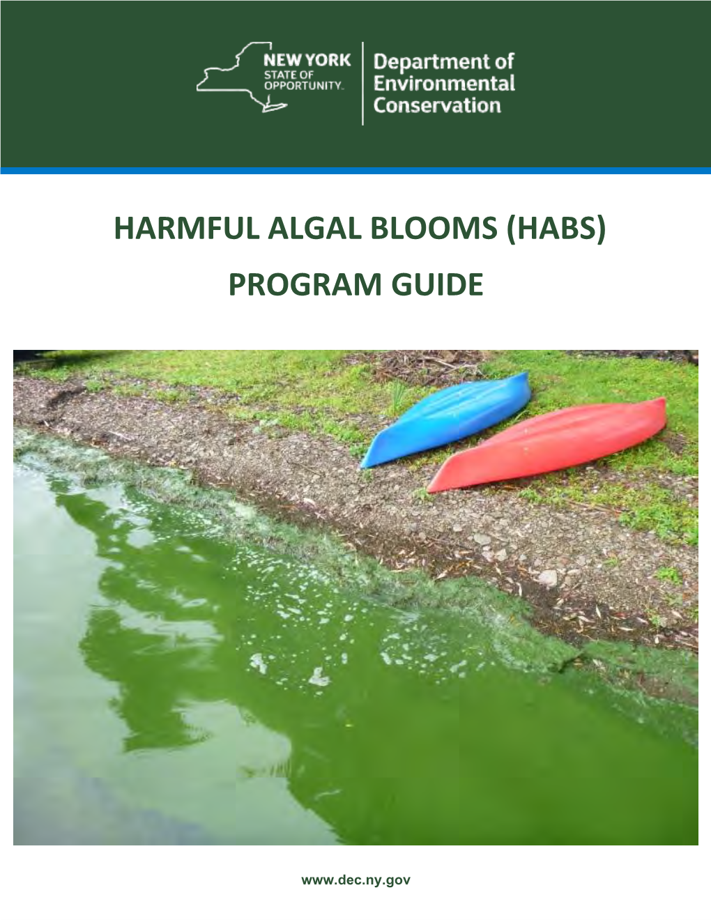 Harmful Algal Blooms (Habs) Program Guide - DocsLib