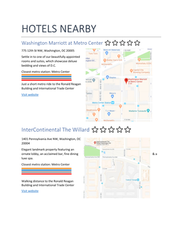 Hotels Nearby