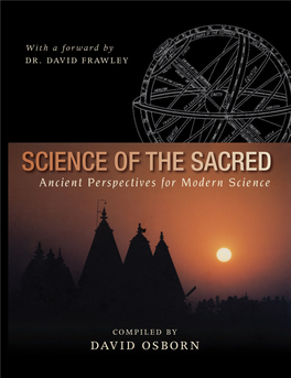 Science of the Sacred Ancient Perspectives for Modern Science