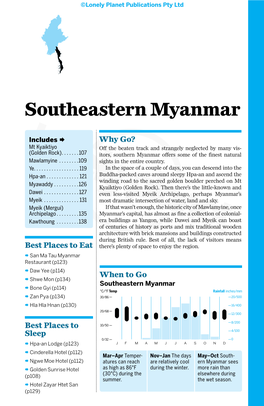 Southeastern Myanmar