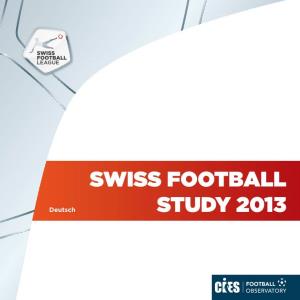 Swiss Football Study 2013