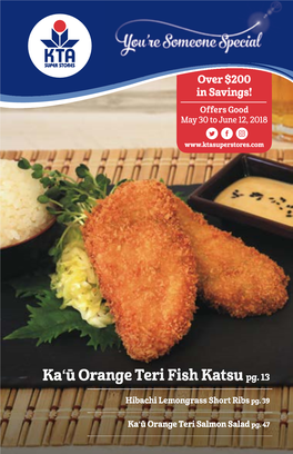 Ka'ū Orange Teri Fish Katsu Pg. 13