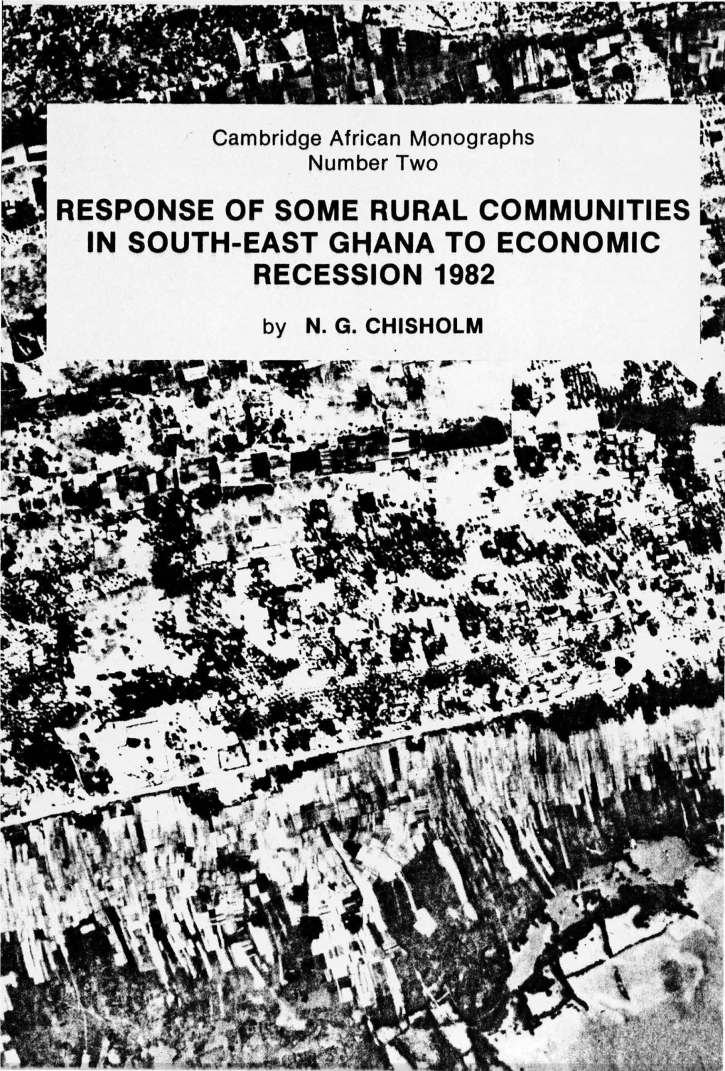Response of Some Rural Communities ~·~ in South