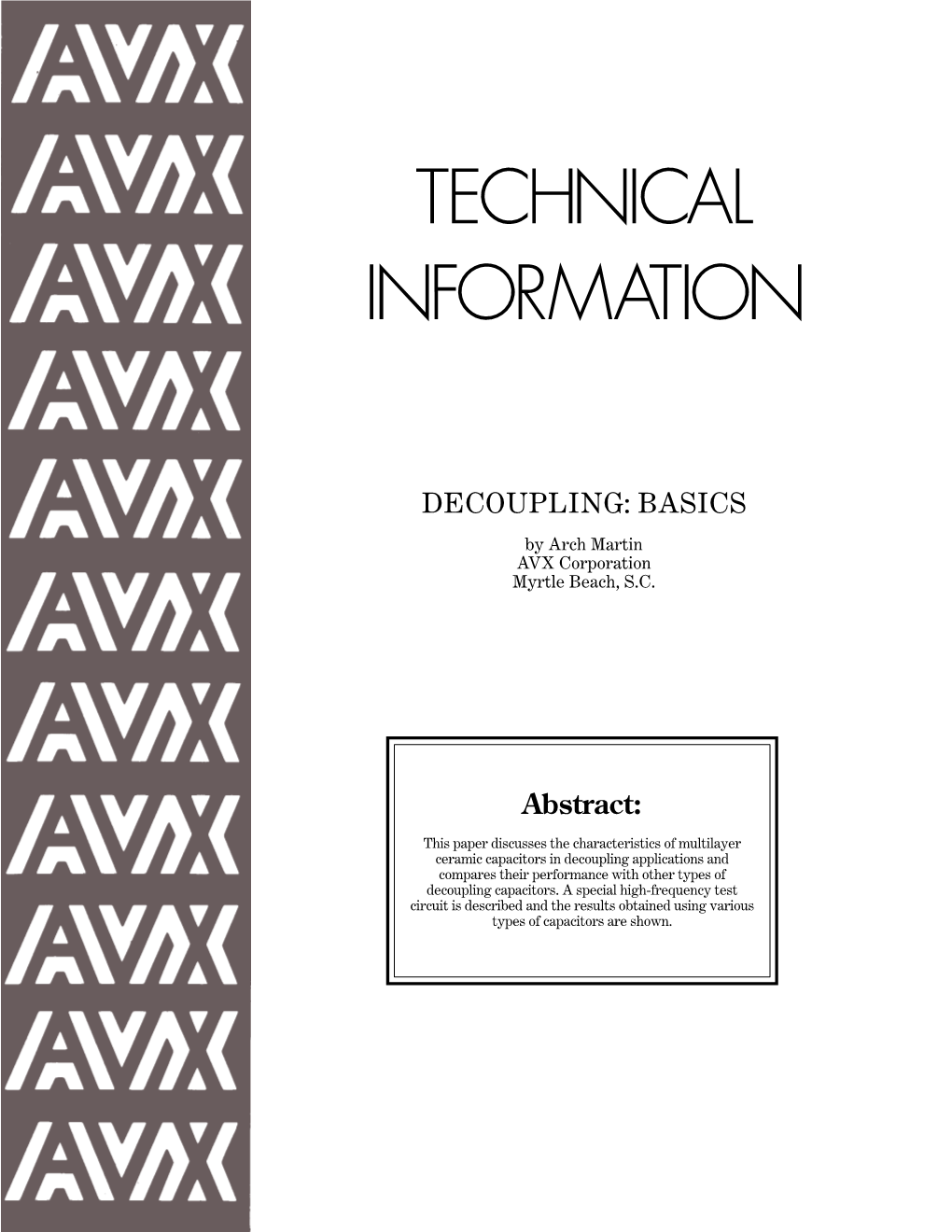 Technical Information