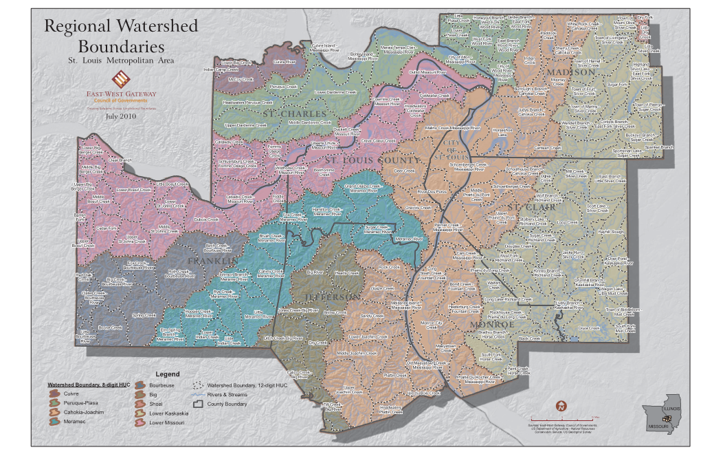 Map: Regional Watershed Boundaries