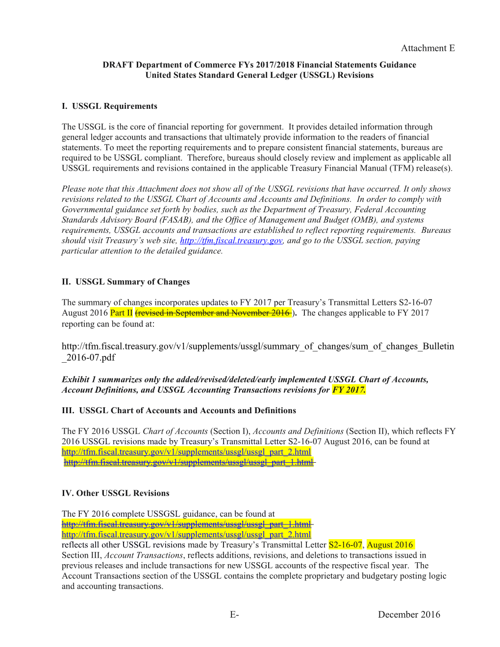 DRAFT Department of Commerce FY 2007/2008 Financial Statements Guidance