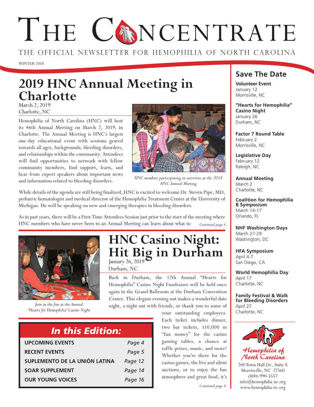 2019 HNC Annual Meeting in Charlotte