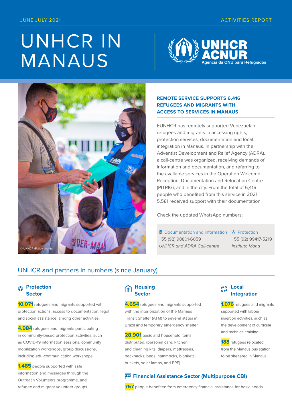 Unhcr in Manaus