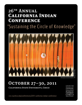 26Th Annual California Indian Conference