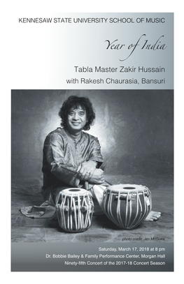Tabla Master Zakir Hussain with Rakesh Chaurasia, Bansuri
