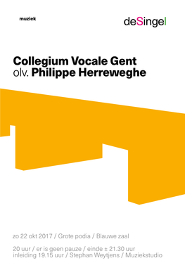 Collegium Vocale Gent Olv