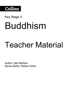 Collins KS3 Knowing Religion Buddhism