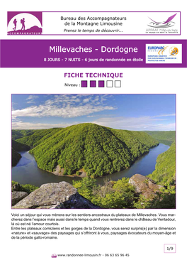 Millevaches - Dordogne