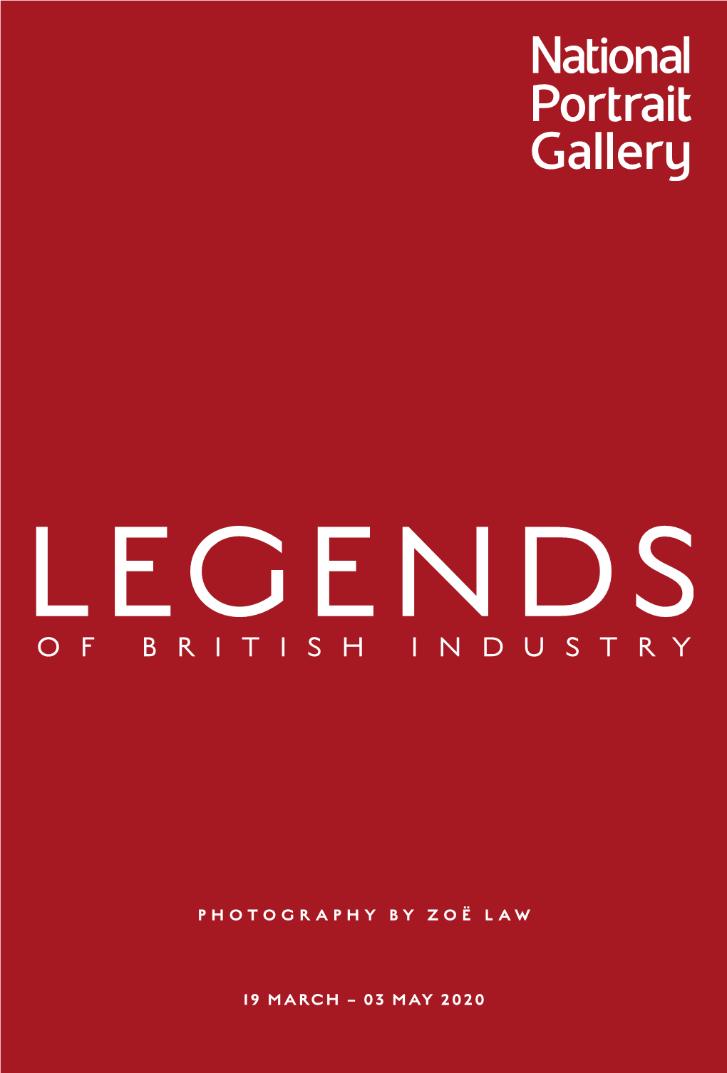 03 MAY 2020 Legends of British Industry by PHOTOGRAPHER ZOË LAW