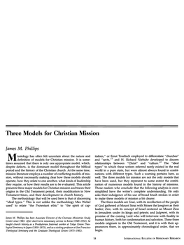 Is Jesus the Son of Allah? Three Models for Christian Mission
