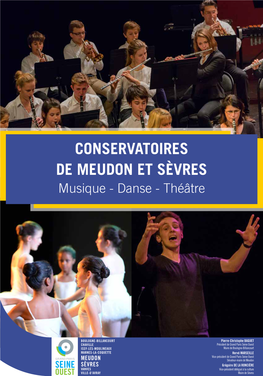 CONSERVATOIRES DE MEUDON ET SÈVRES Musique - Danse - Théâtre