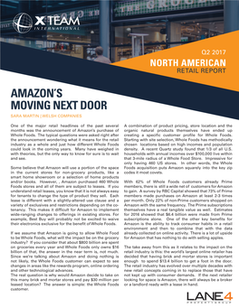 Amazon's Moving Next Door