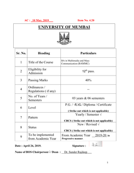 University of Mumbai