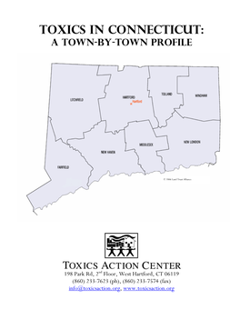 Toxics in Connecticut: a Town-By-Town Profile